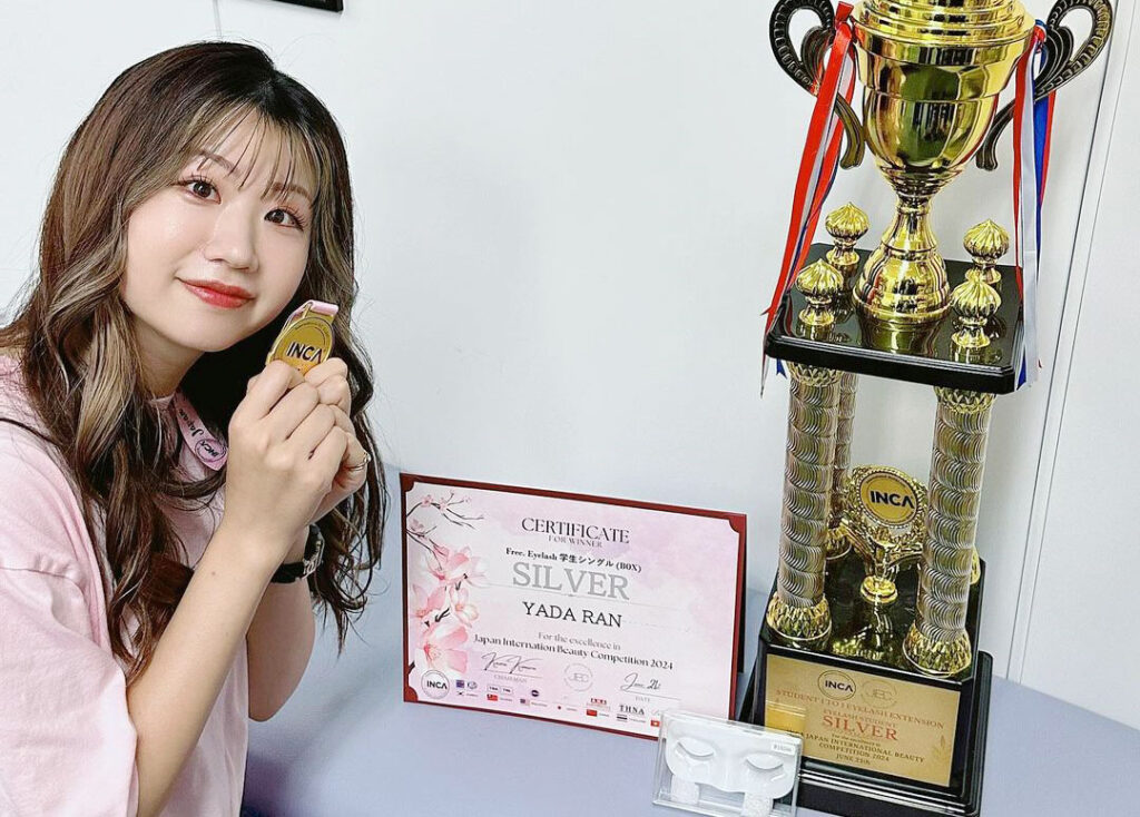 【祝】アイラッシュ世界大会 学生部門で「準優勝」！