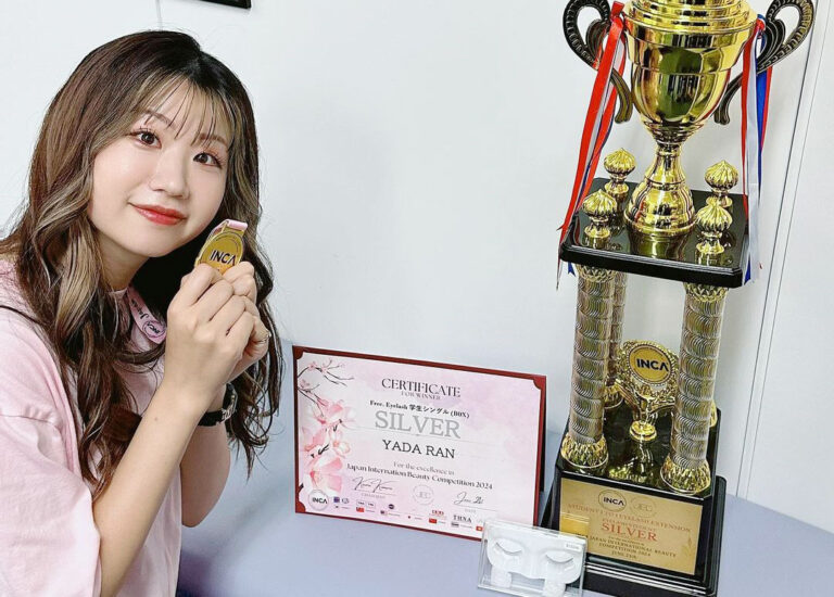 【祝】アイラッシュ世界大会 学生部門で「準優勝」！