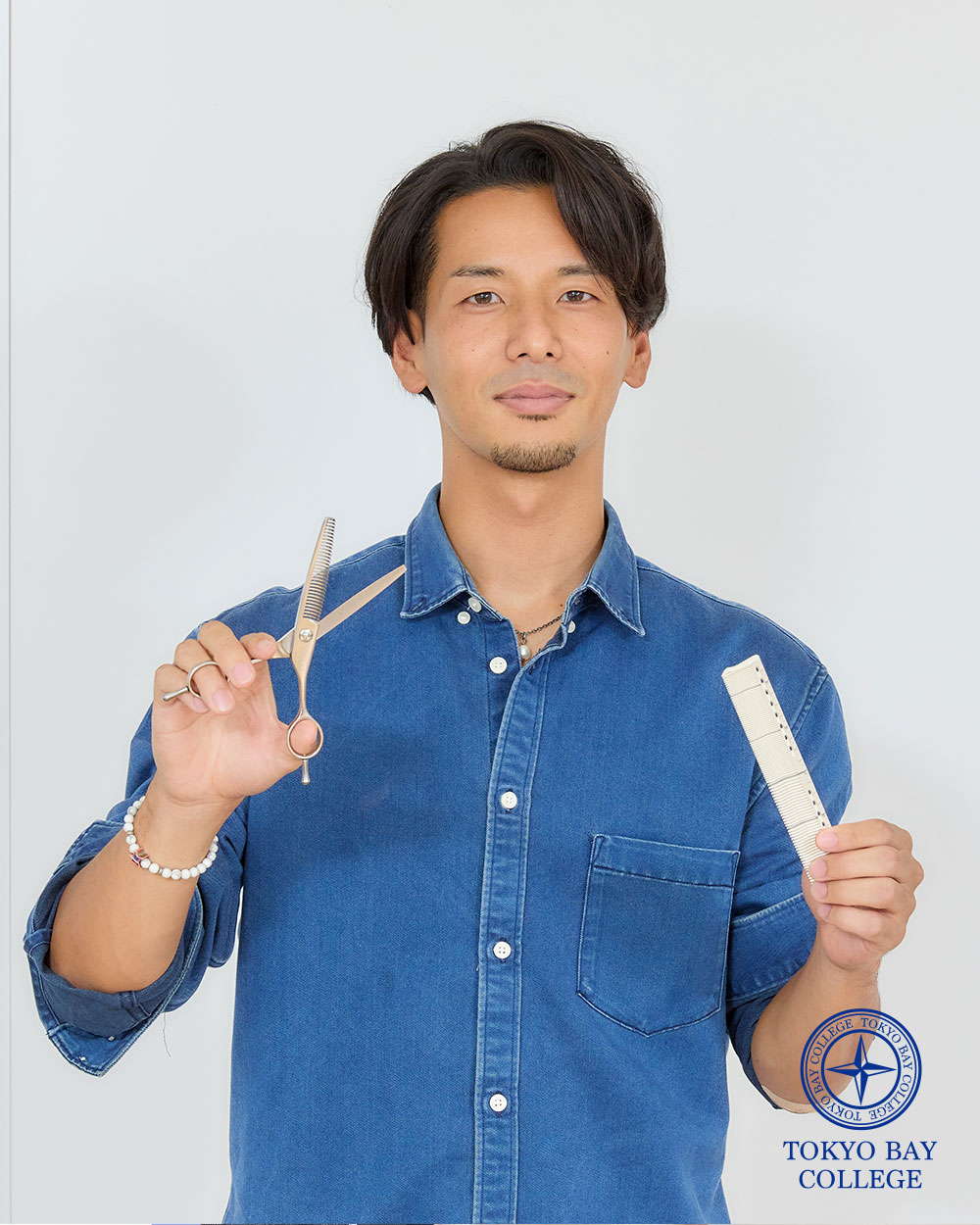美容科　竹内くん