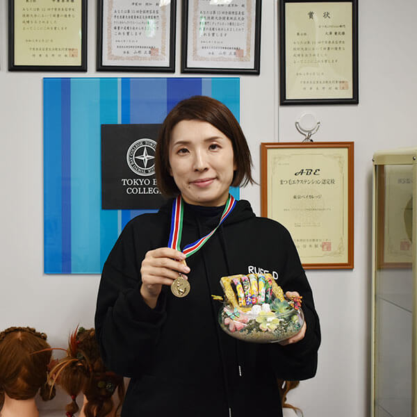 JUHA JAPON FESTIVAL2023 ネイルアート部門　金賞